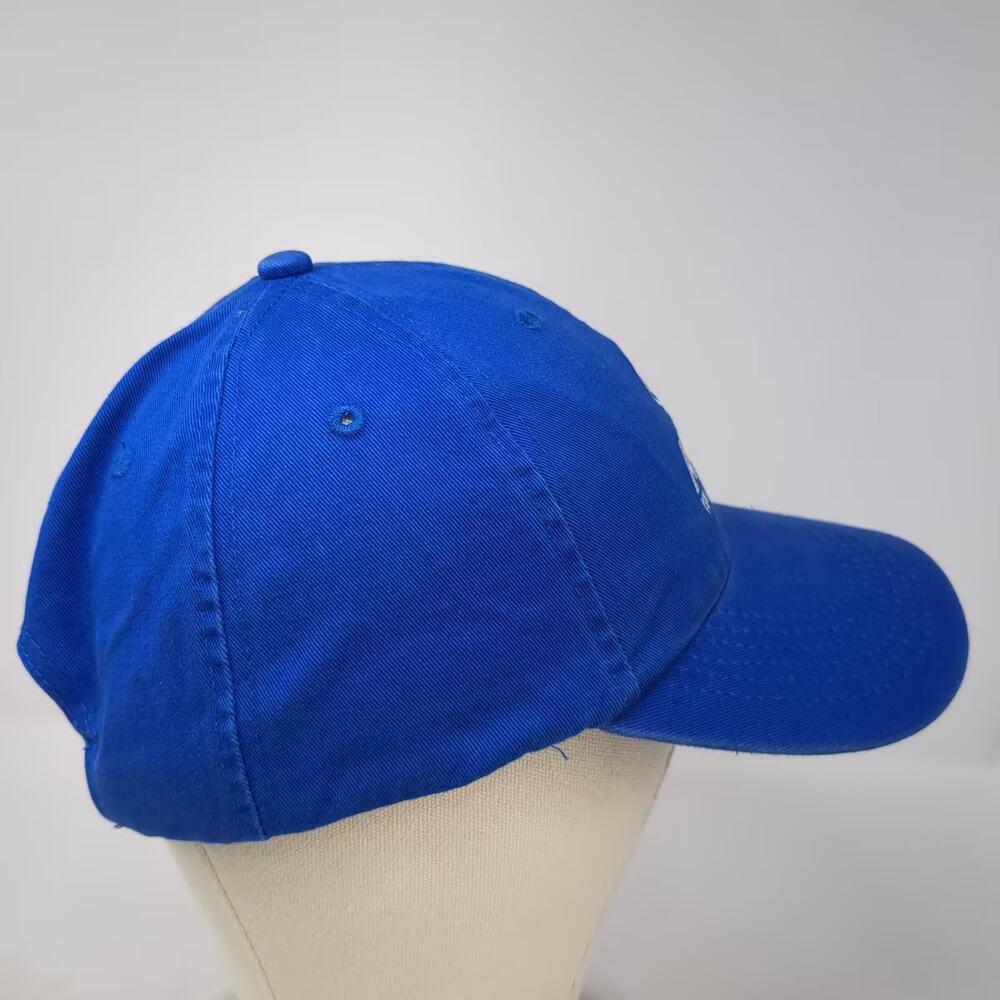Apollo Allstate Insurance Embroidered Blue White Baseball Cap Hat OS Slideback - Picture 5 of 9